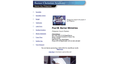 Desktop Screenshot of barner.org