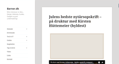 Desktop Screenshot of barner.dk